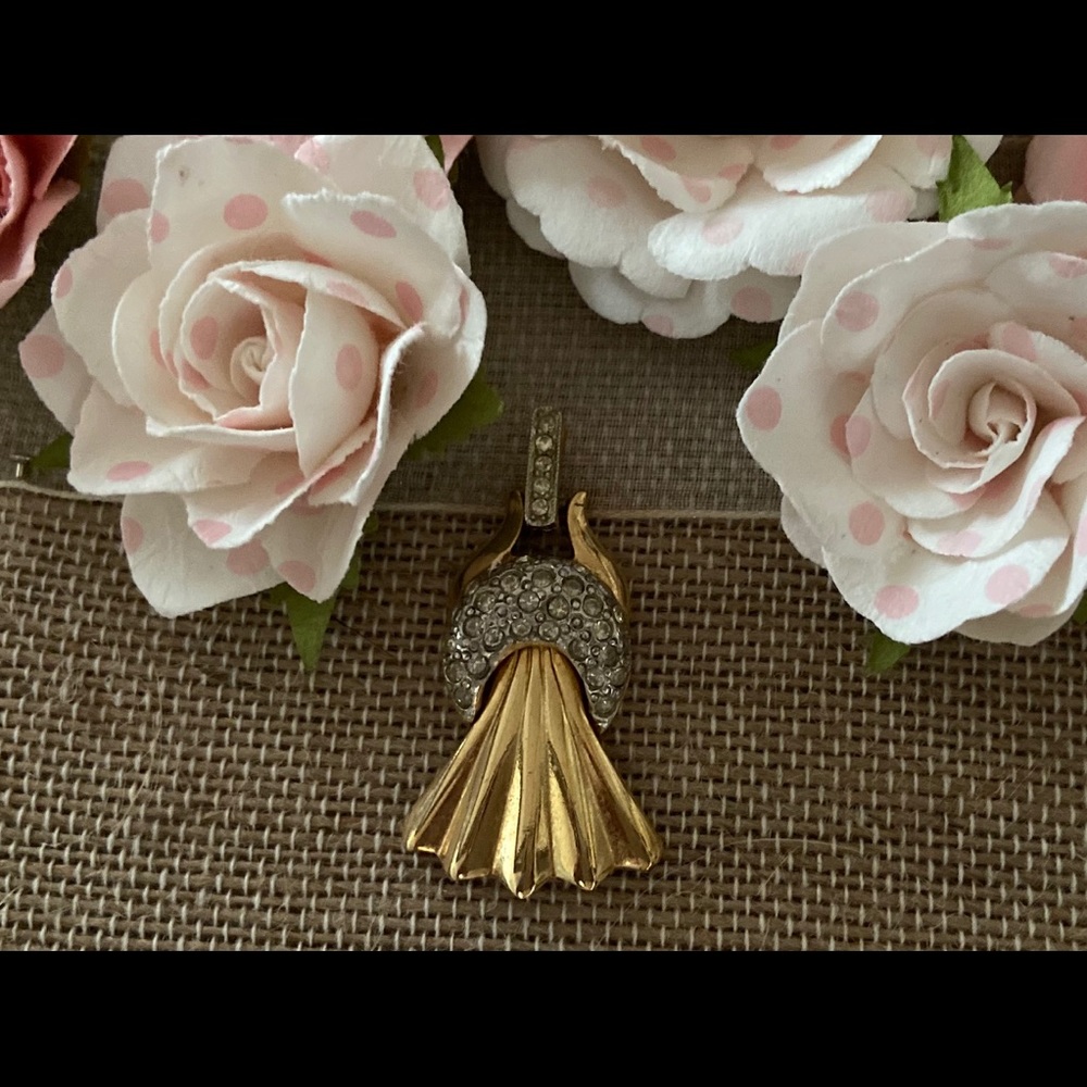 🌺 Gold & rhinestones charm (on sale)